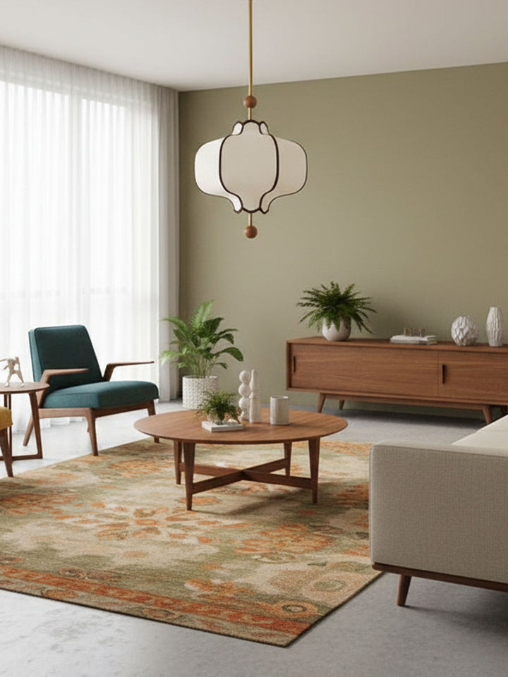 Lantern Fabric Pendant Light - Vakkerlight