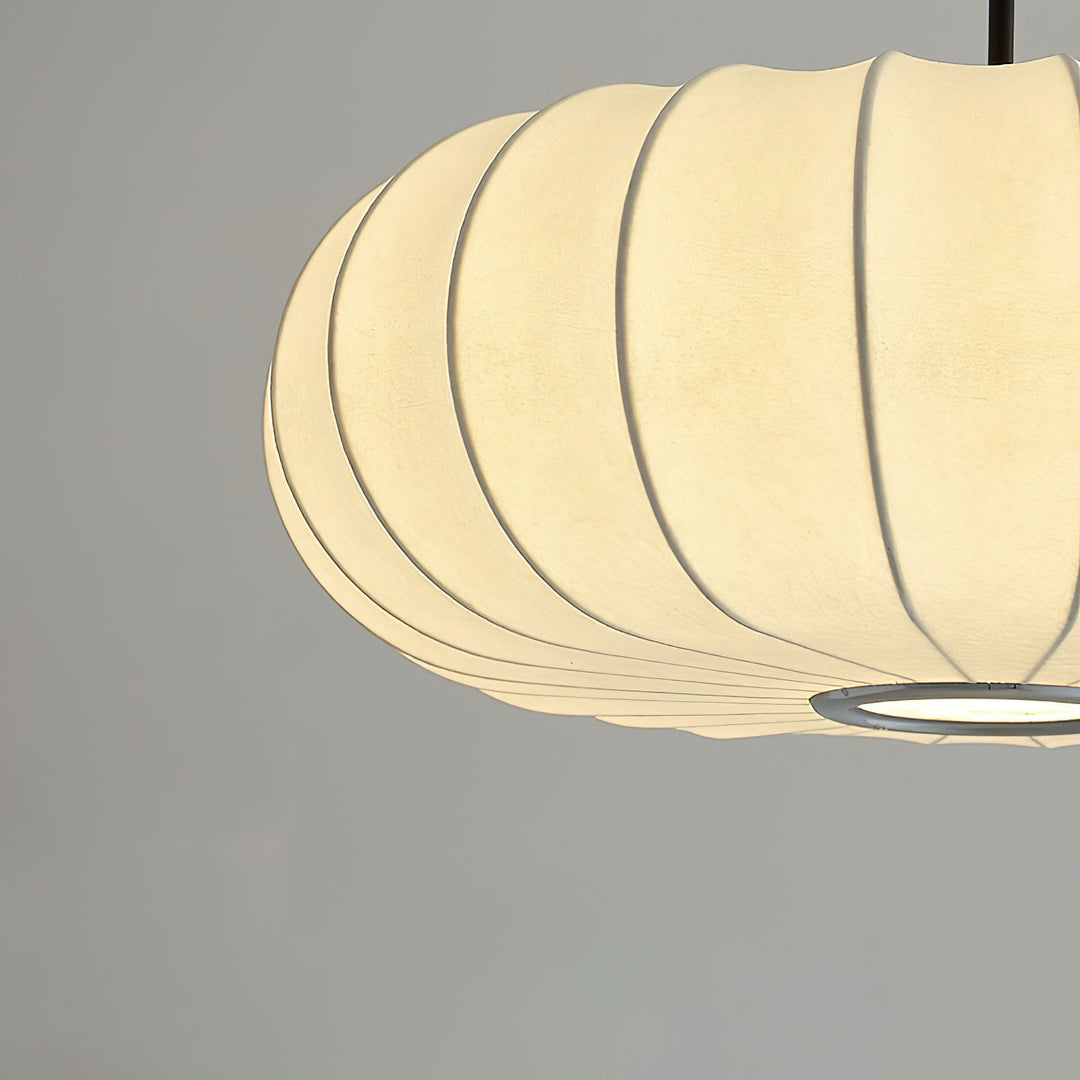 Lantern Silk Pendant Lamp - Vakkerlight