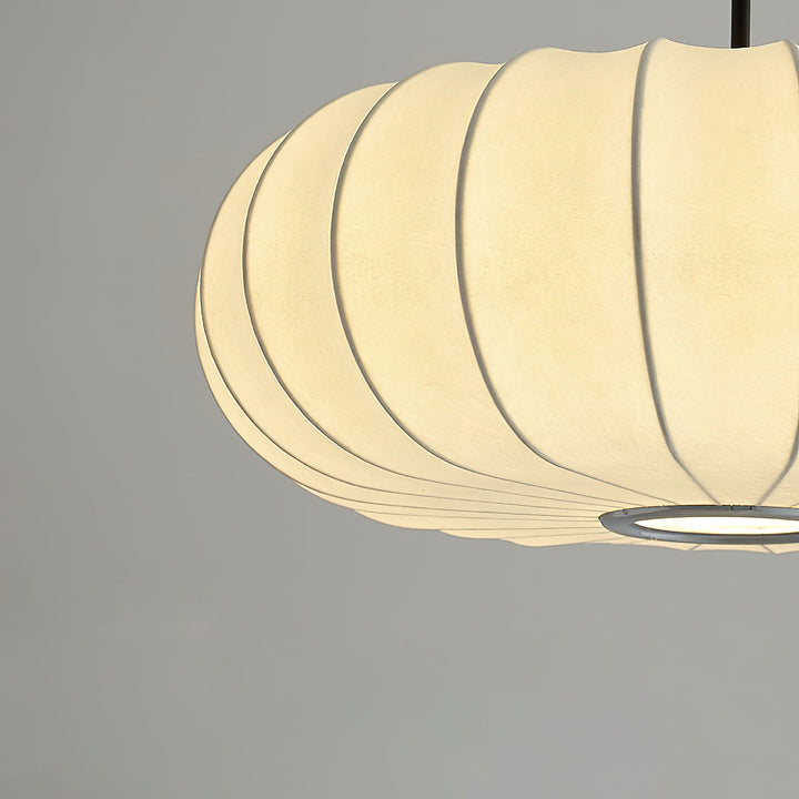 Lantern Silk Pendant Lamp - Vakkerlight