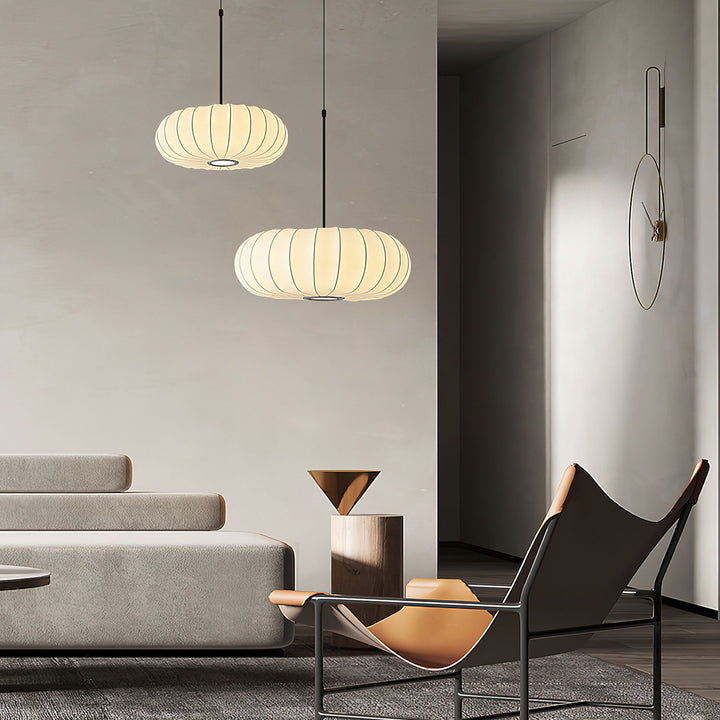 Lantern Silk Pendant Lamp - Vakkerlight