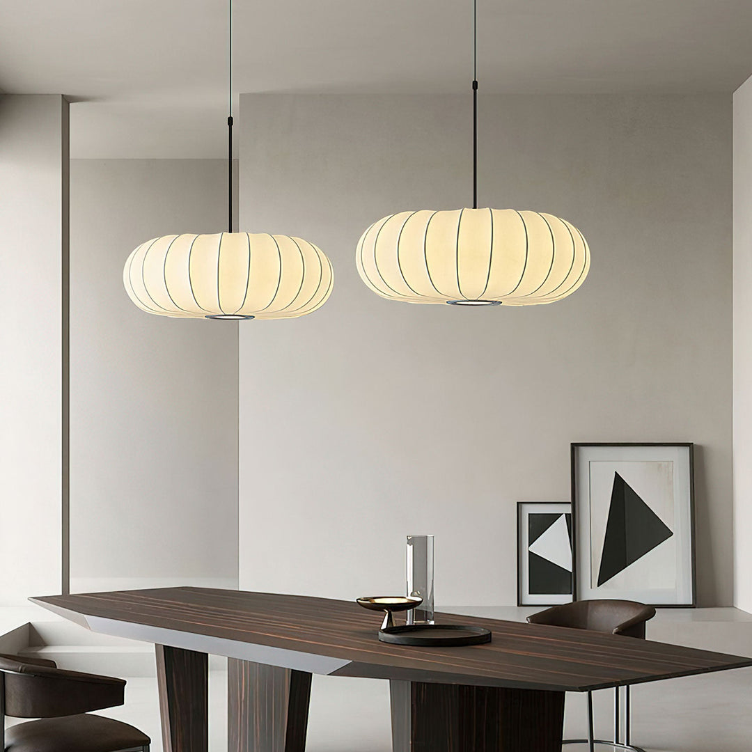 Lantern Silk Pendant Lamp - Vakkerlight