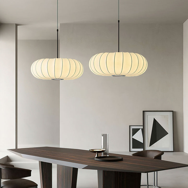 Lantern Silk Pendant Lamp - Vakkerlight