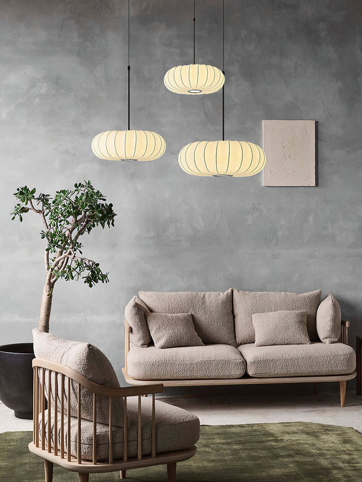Lantern Silk Pendant Lamp - Vakkerlight