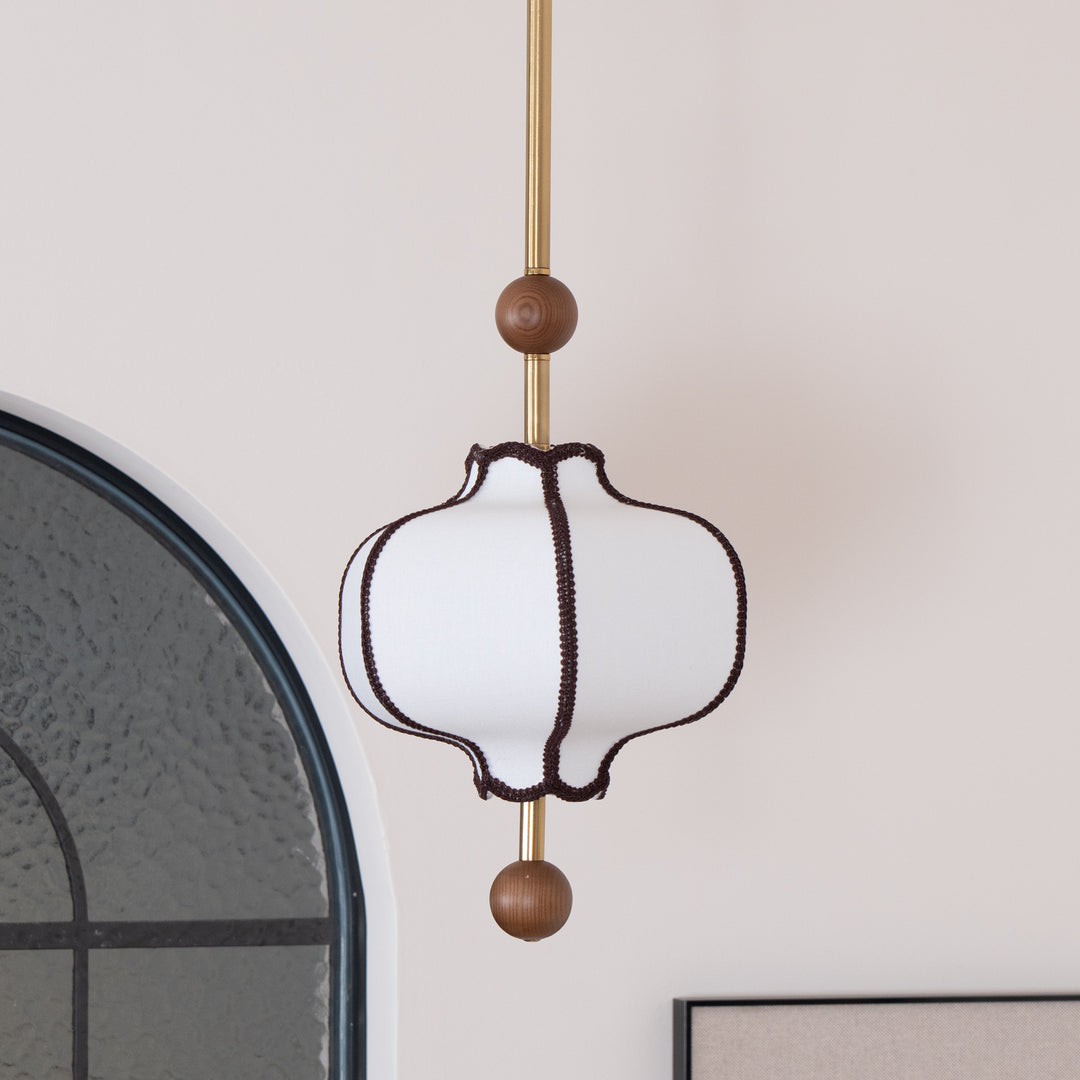 Lantern Fabric Pendant Light - Vakkerlight