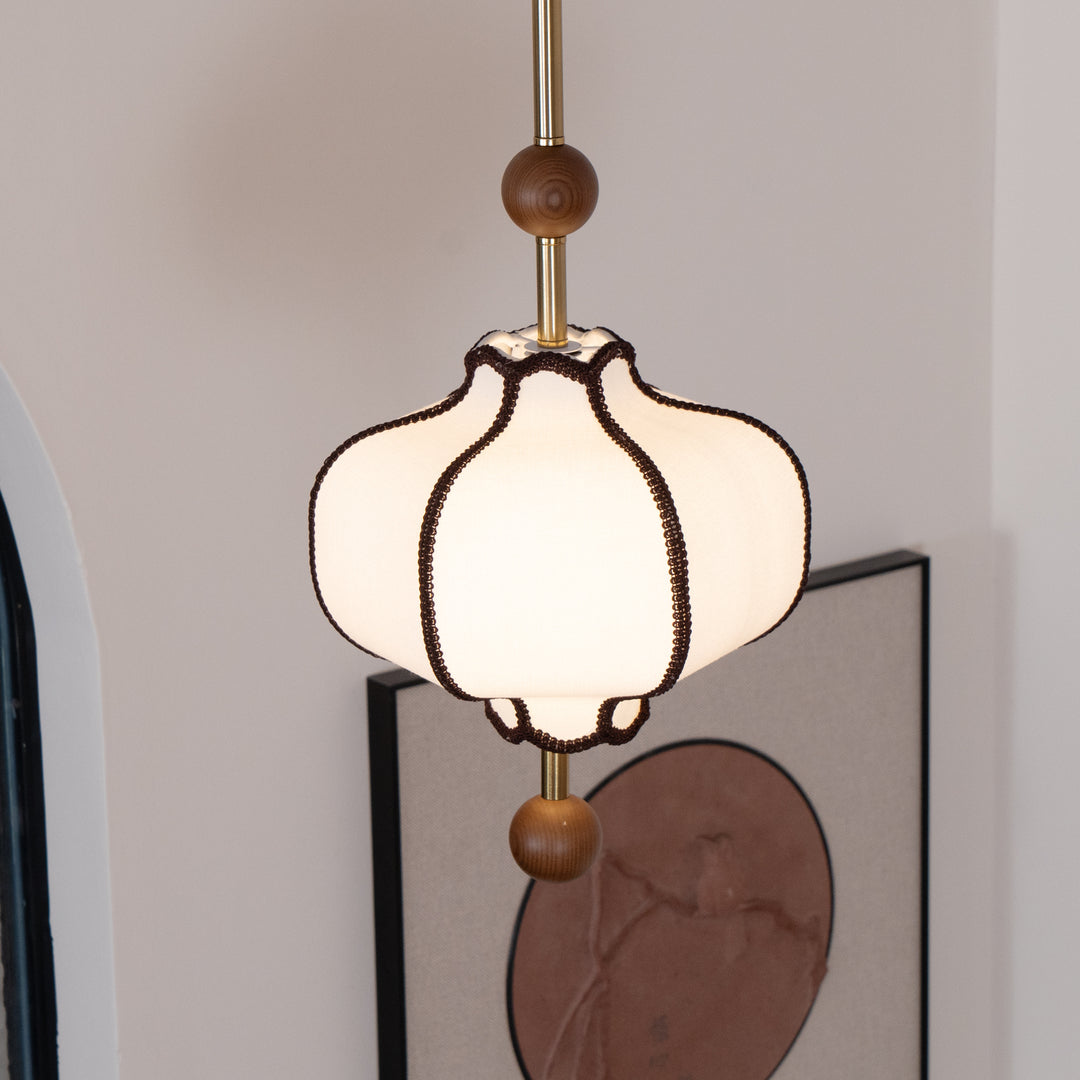 Lantern Fabric Pendant Light - Vakkerlight