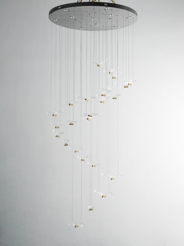 Large Seagull Chandelier - Vakkerlight