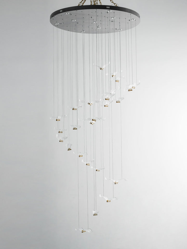 Large Seagull Chandelier - Vakkerlight