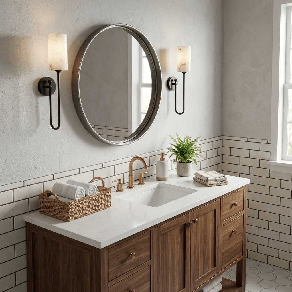 Lariat Alabaster Wall Sconce - Vakkerlight