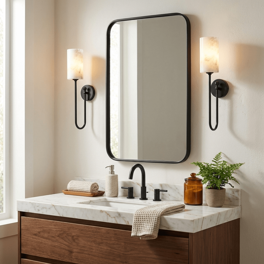 Lariat Alabaster Wall Sconce - Vakkerlight