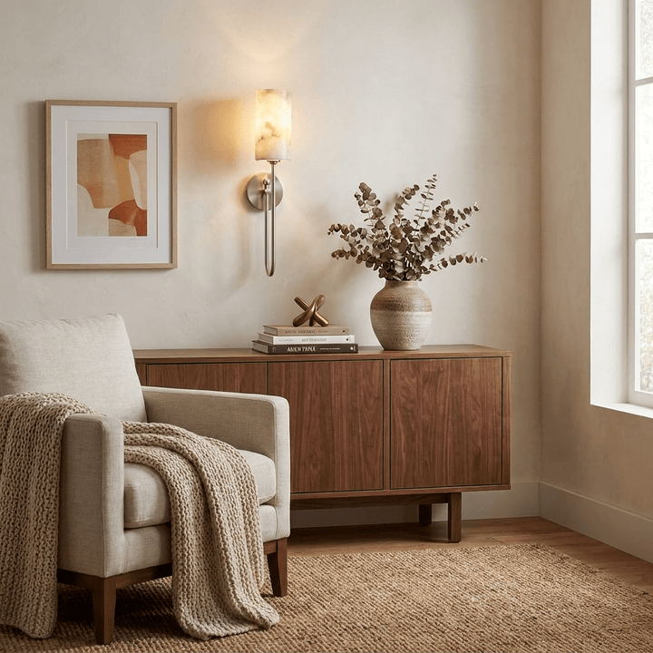 Lariat Alabaster Wall Sconce - Vakkerlight
