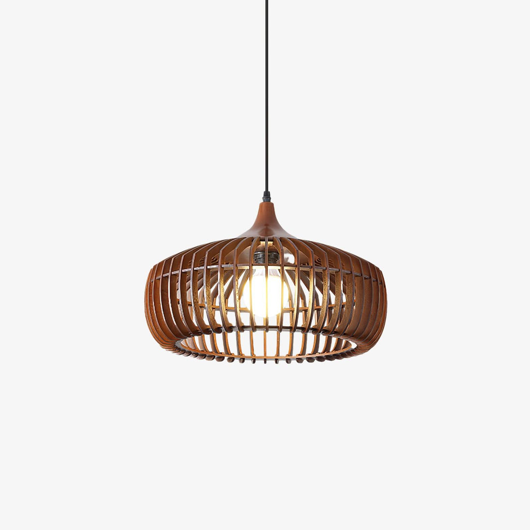 Lattice Nest Wooden Pendant Lamp - Vakkerlight