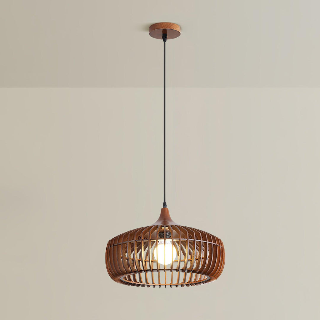 Lattice Nest Wooden Pendant Lamp - Vakkerlight