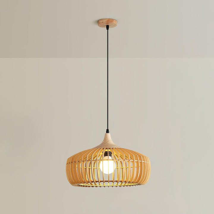 Lattice Nest Wooden Pendant Lamp - Vakkerlight