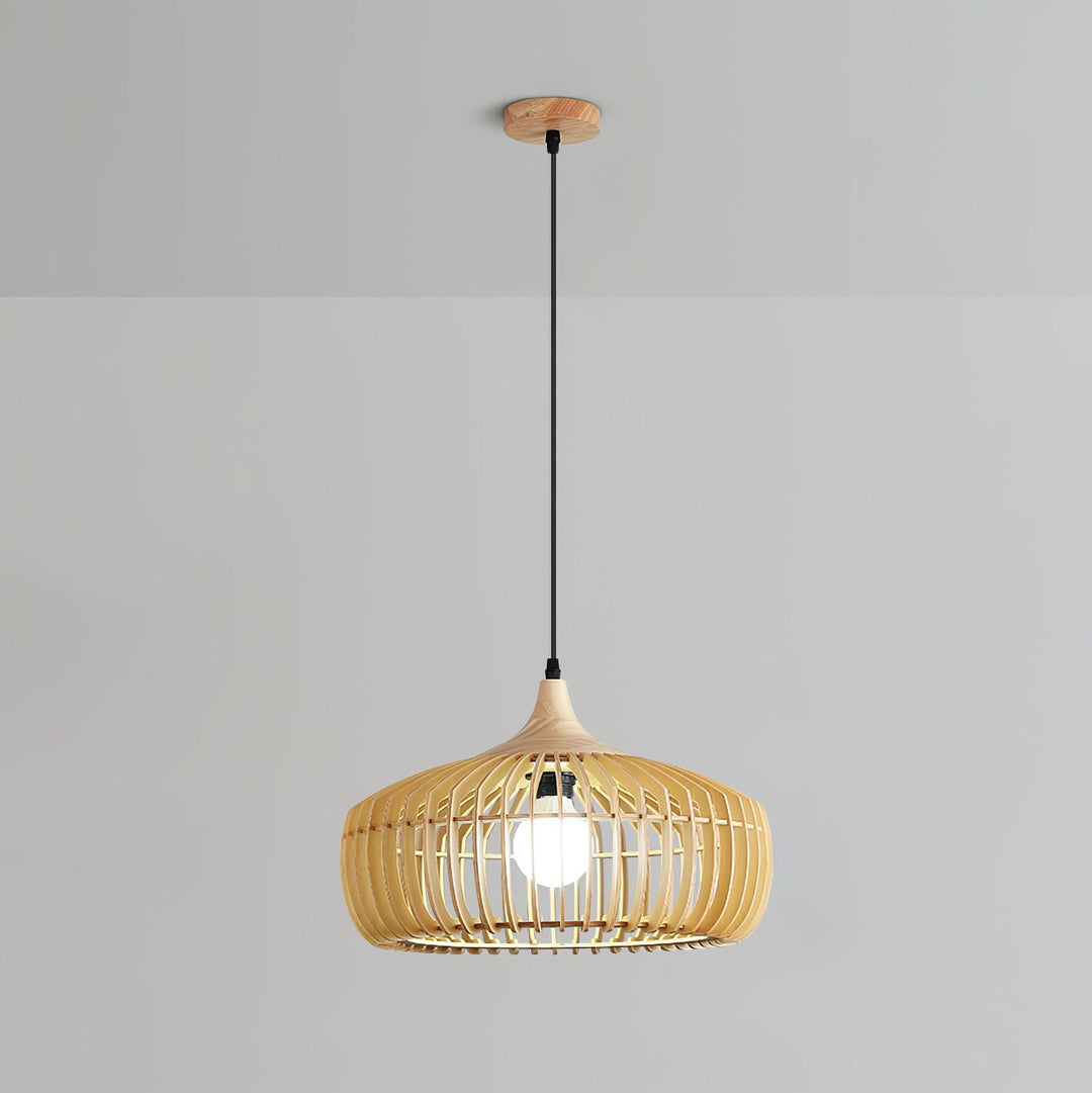 Lattice Nest Wooden Pendant Lamp - Vakkerlight