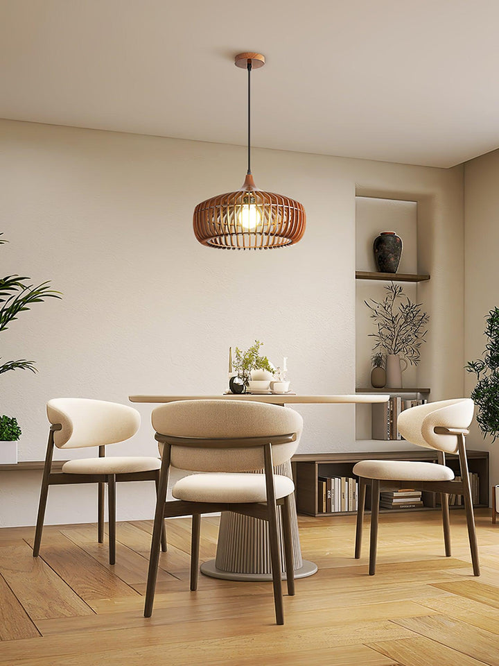 Lattice Nest Wooden Pendant Lamp - Vakkerlight