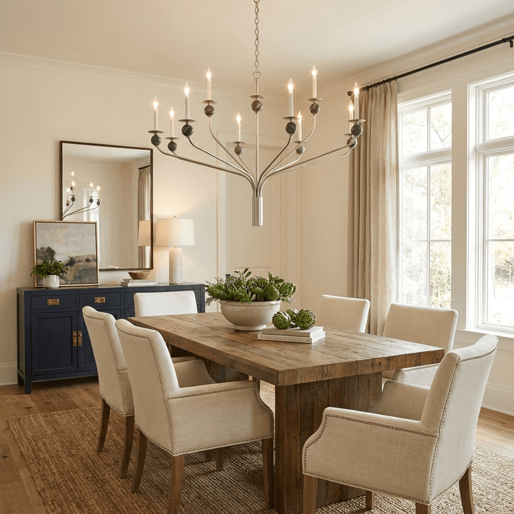 Laurel Branching Brass Chandelier - Vakkerlight