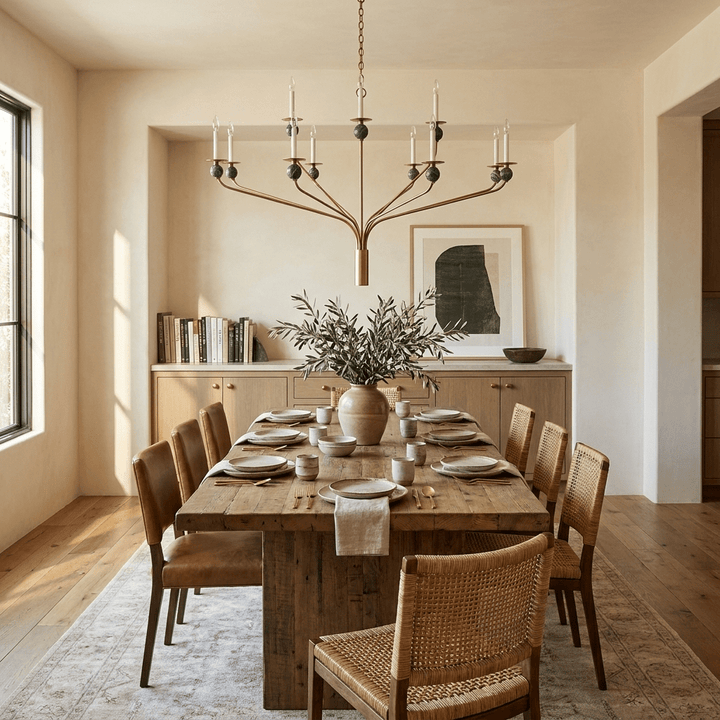 Laurel Branching Brass Chandelier - Vakkerlight