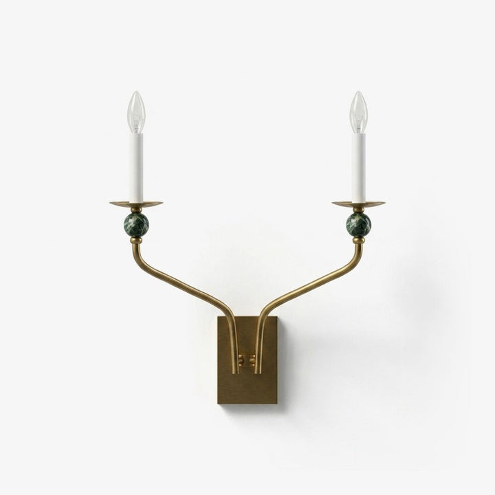 Laurel Branching Brass Sconce - Vakkerlight