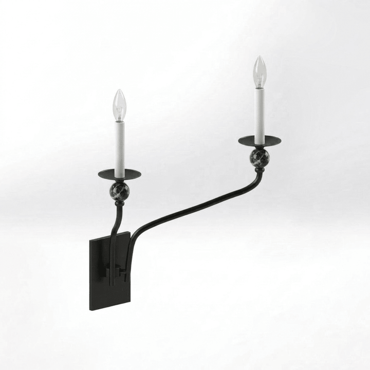 Laurel Branching Brass Sconce - Vakkerlight