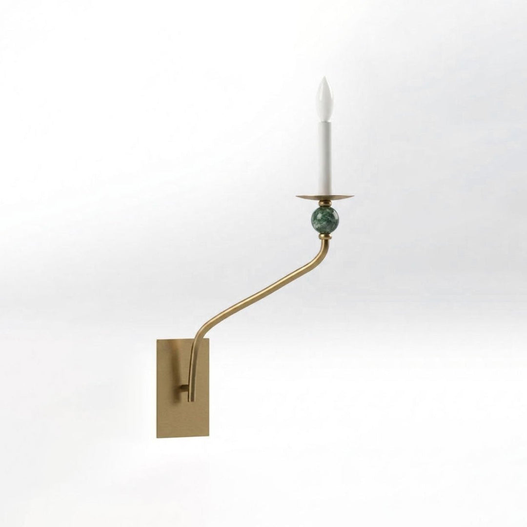 Laurel Branching Brass Sconce - Vakkerlight