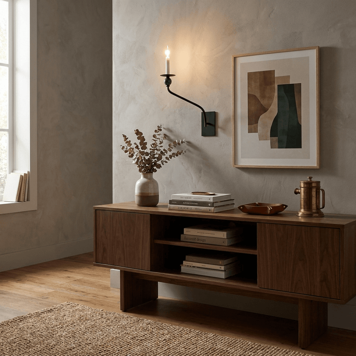 Laurel Branching Brass Sconce - Vakkerlight