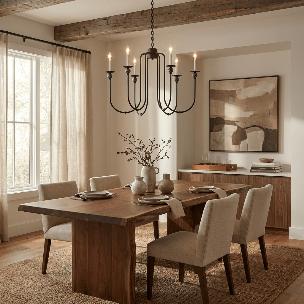 Laurel Trailing Brass Chandelier - Vakkerlight