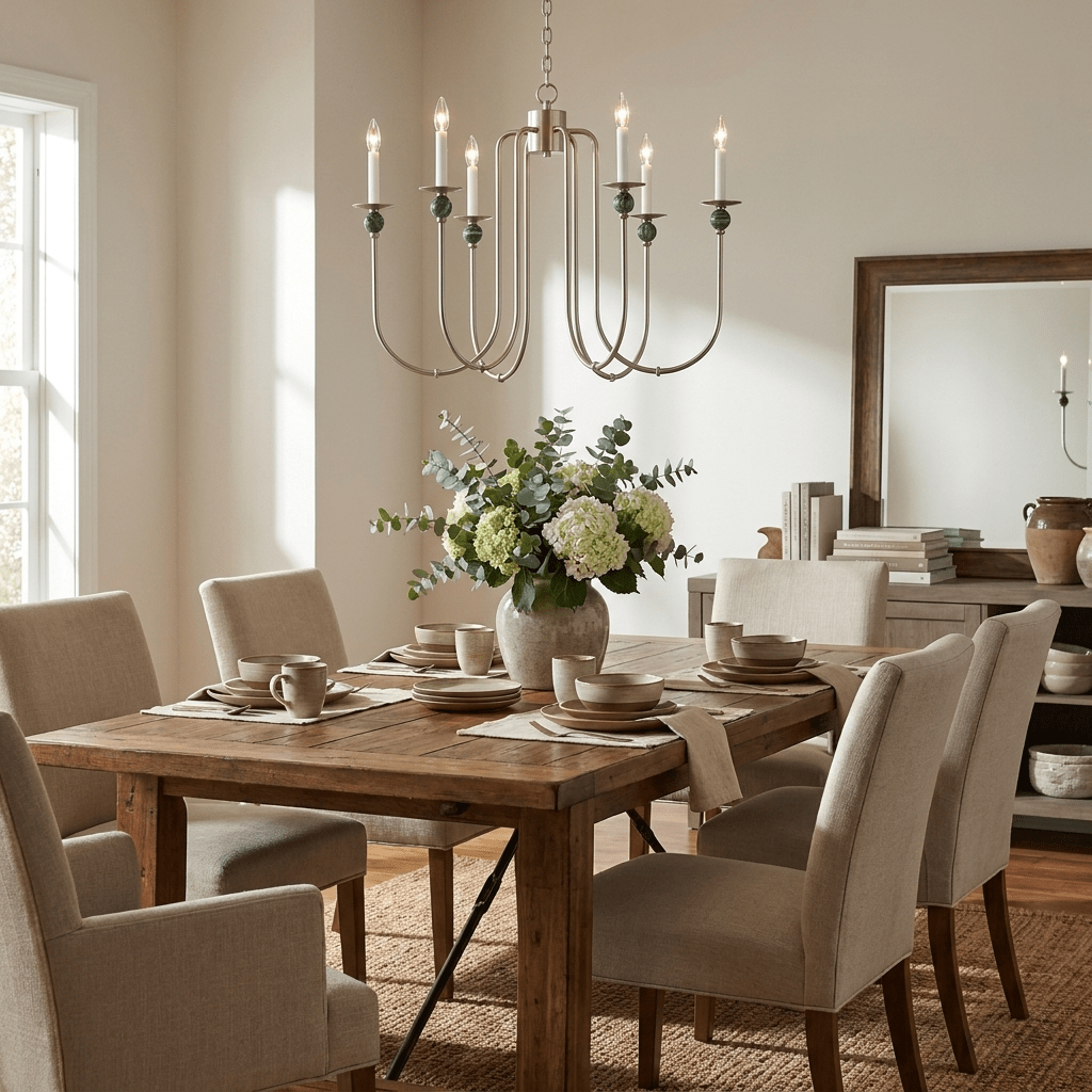 Laurel Trailing Brass Chandelier - Vakkerlight