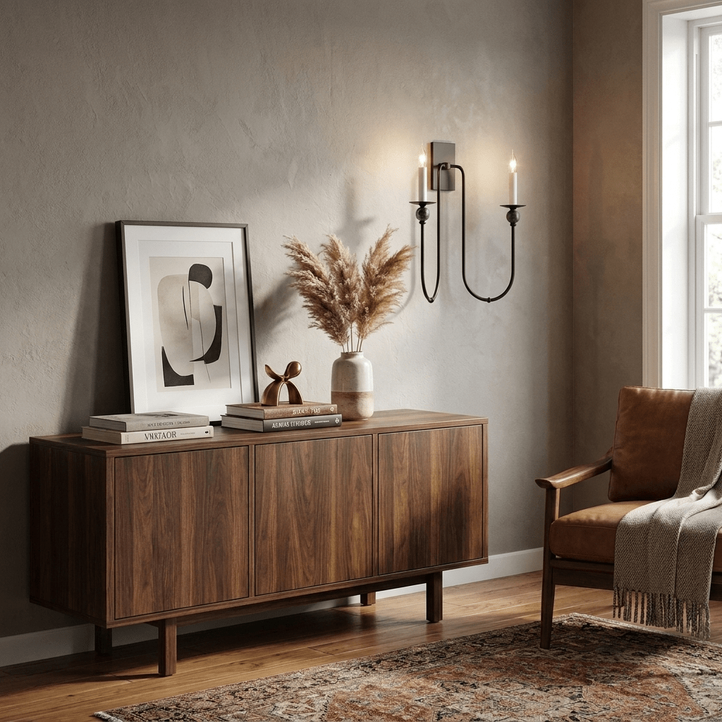 Laurel Trailing Brass Sconce - Vakkerlight