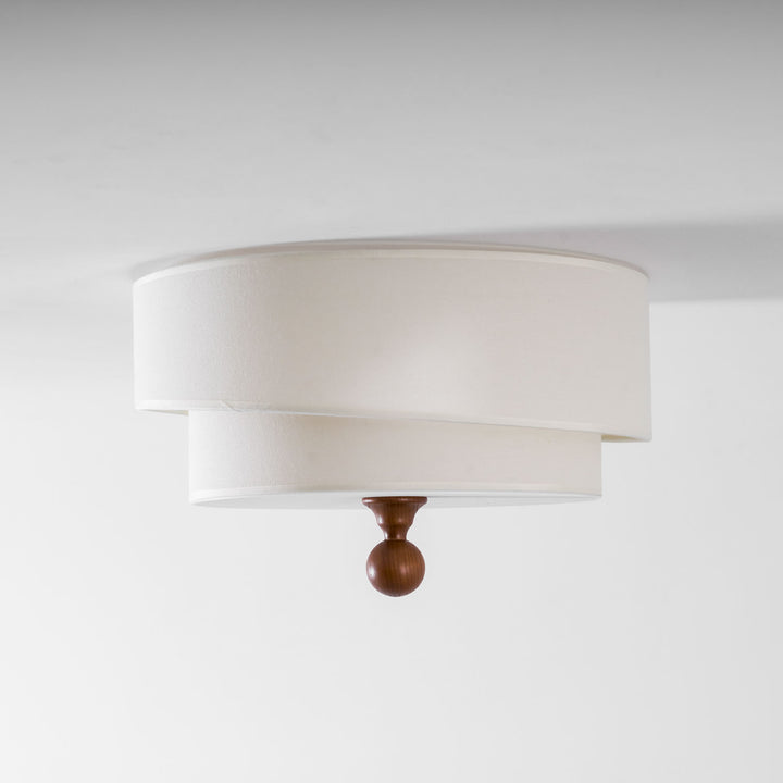 Layered Fabric Ceiling Light - Vakkerlight
