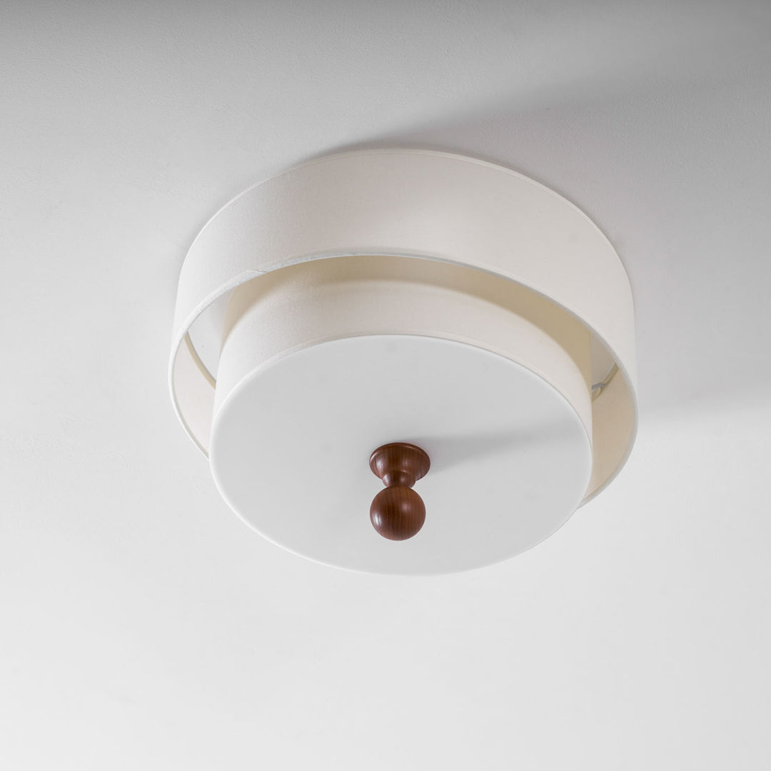 Layered Fabric Ceiling Light - Vakkerlight