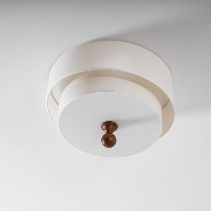 Layered Fabric Ceiling Light - Vakkerlight