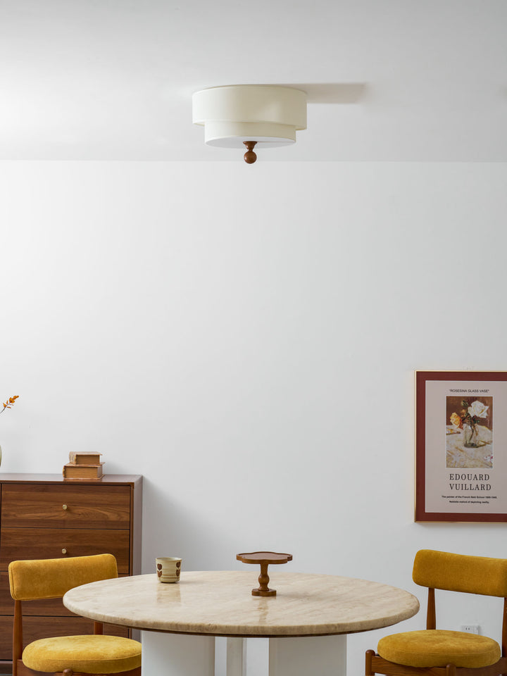 Layered Fabric Ceiling Light - Vakkerlight