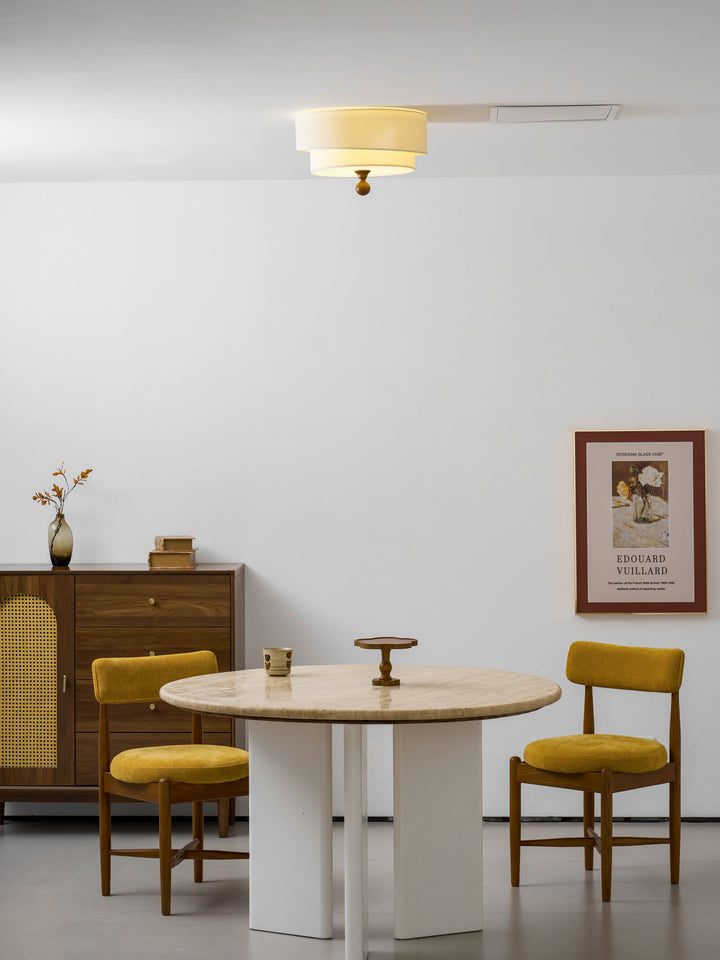 Layered Fabric Ceiling Light - Vakkerlight