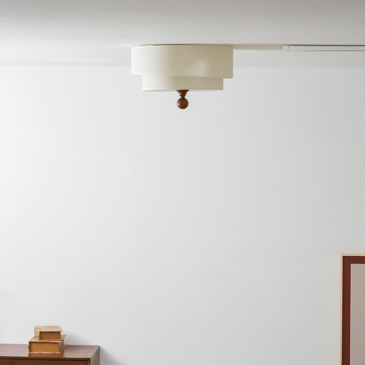 Layered Fabric Ceiling Light - Vakkerlight