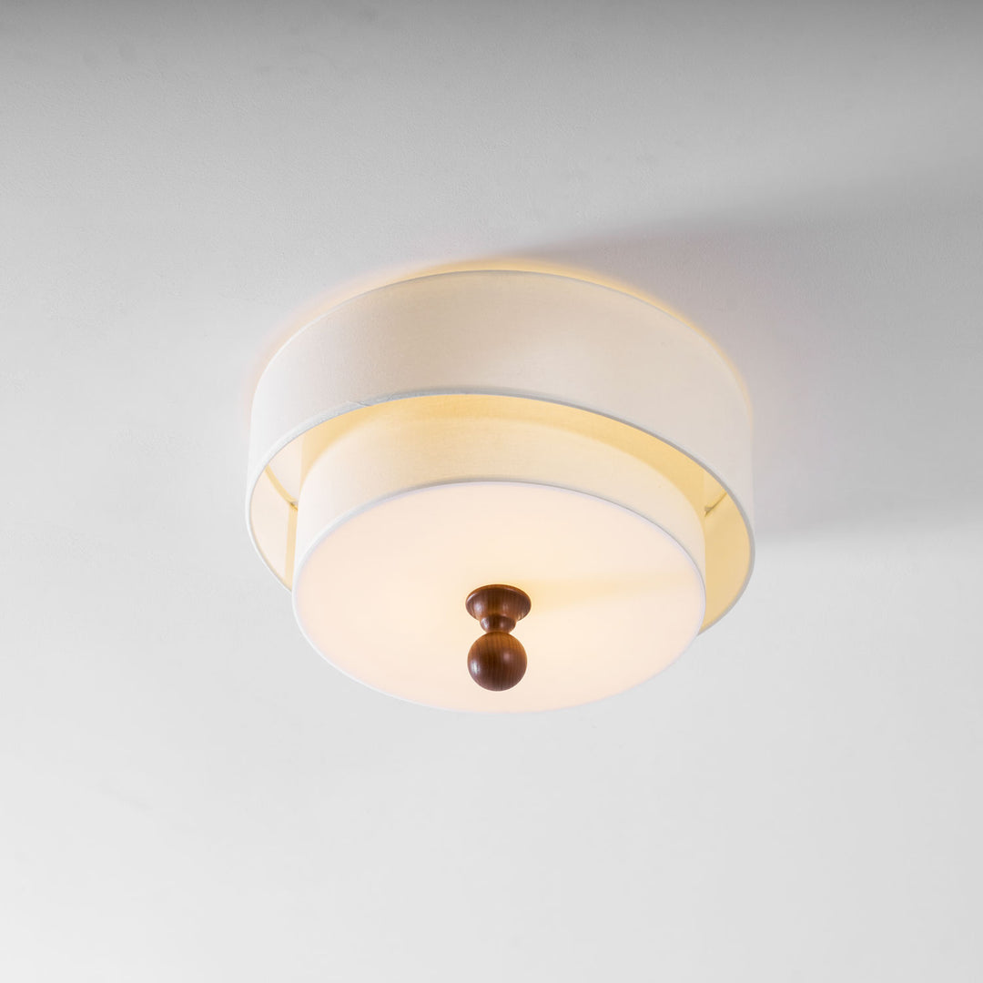 Layered Fabric Ceiling Light - Vakkerlight
