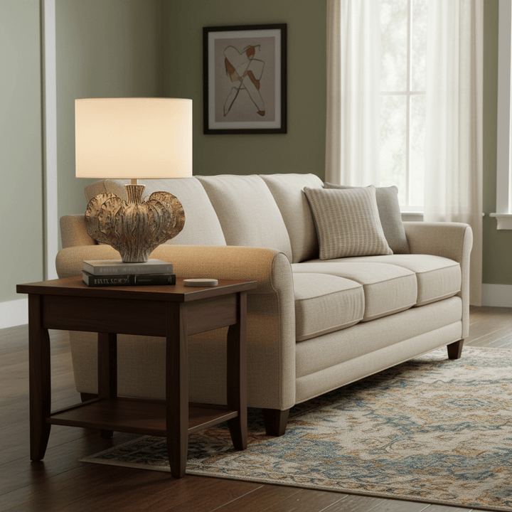 Leaf Shaped Ceramic Table Lamp - Vakkerlight