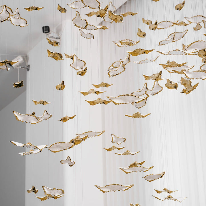 Leaf Twisted Sculptural Customize Chandelier - Vakkerlight