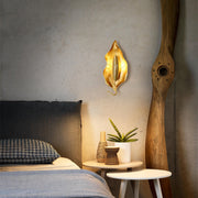 Leaf Brass Wall Lamp