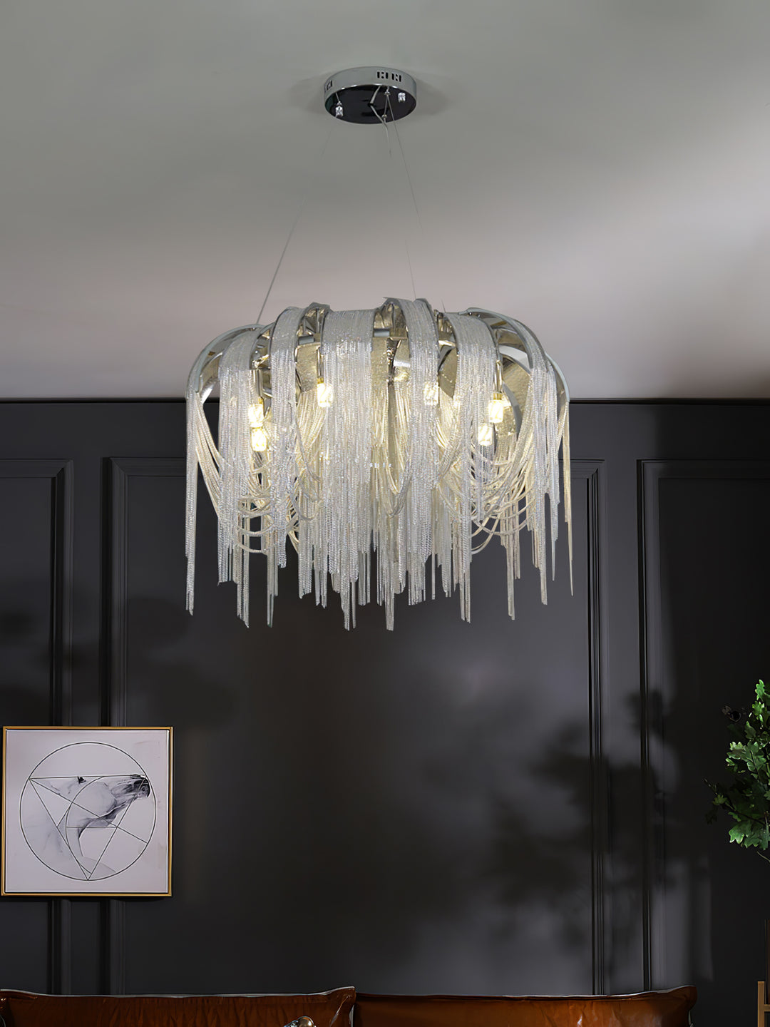 Length Chains Chandelier