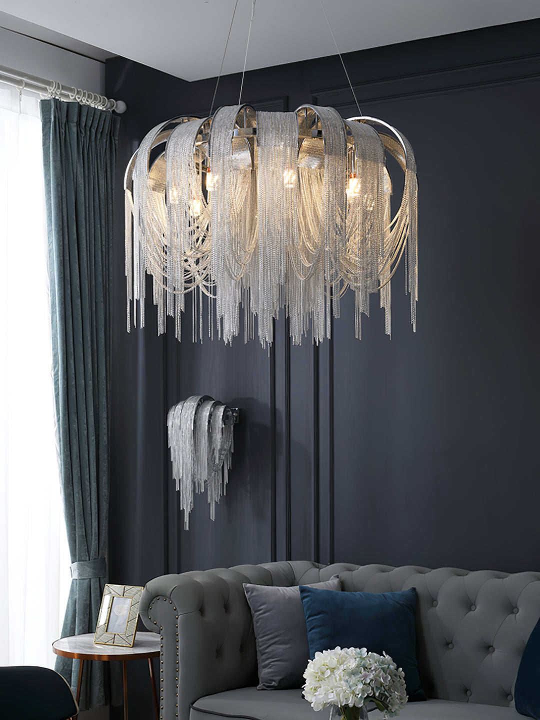 Length Chains Chandelier