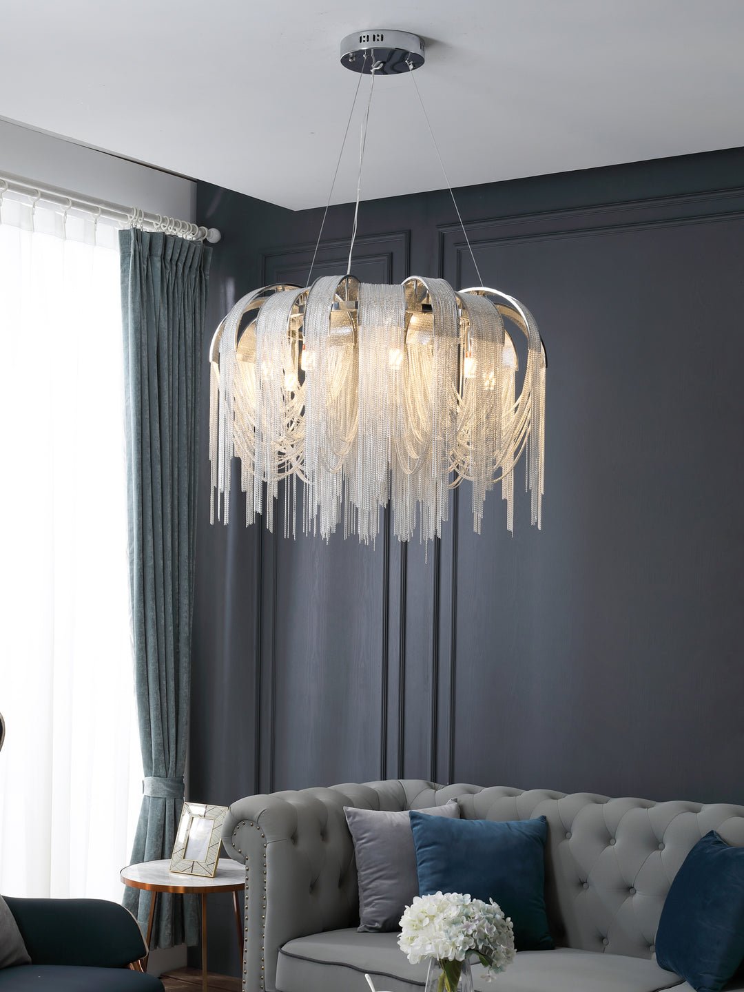 Length Chains Chandelier