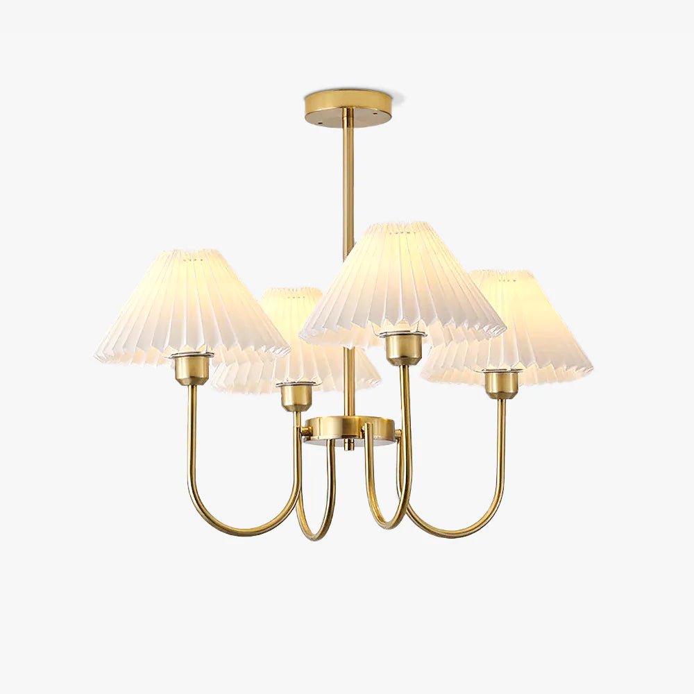 Lenore Pleated Chandelier - Vakkerlight