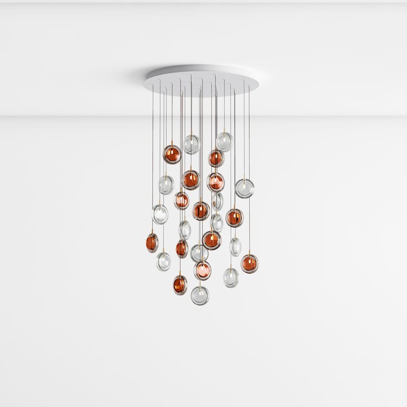 Lens Round Chandelier - Vakkerlight