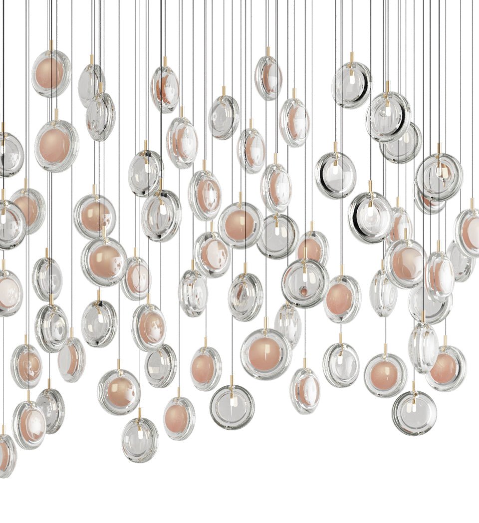 Lens Round Chandelier - Vakkerlight