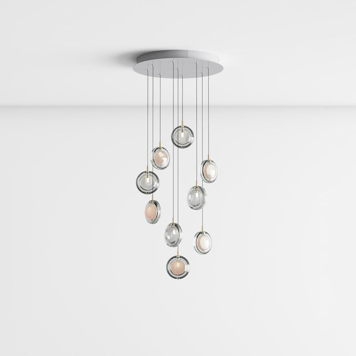 Lens Round Chandelier - Vakkerlight