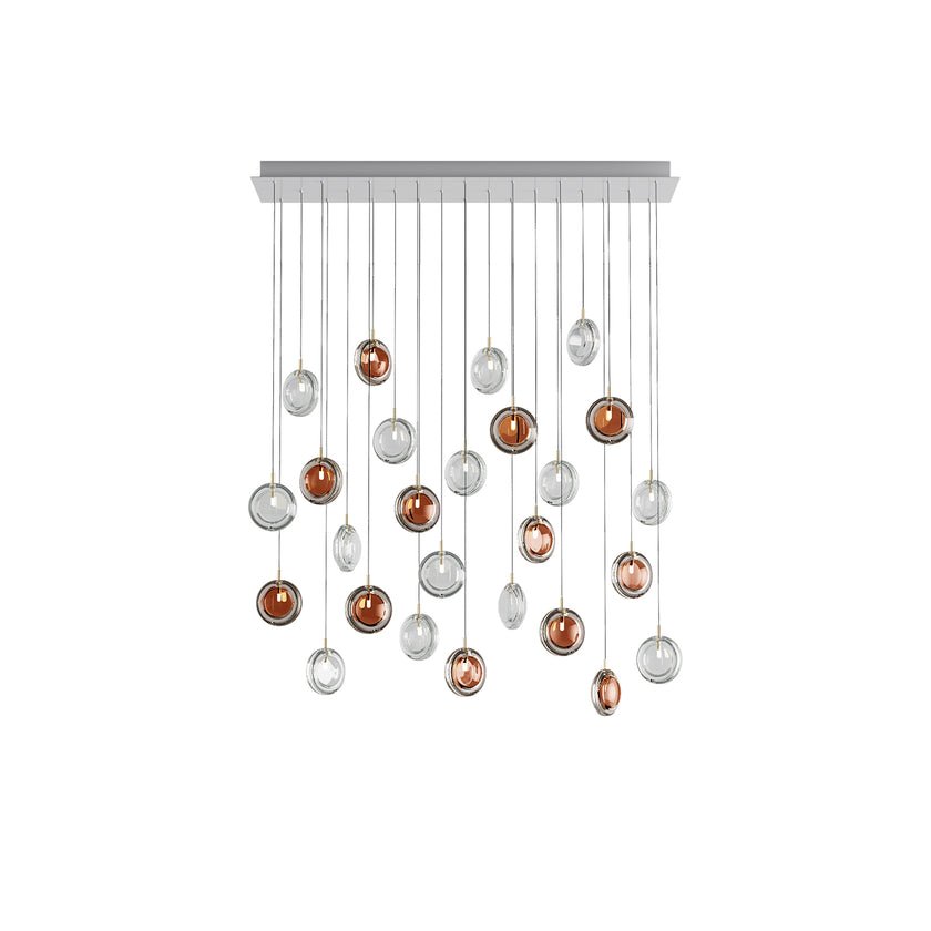 Lens Round Chandelier - Vakkerlight