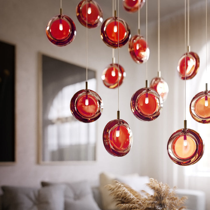 Lens Round Chandelier - Vakkerlight