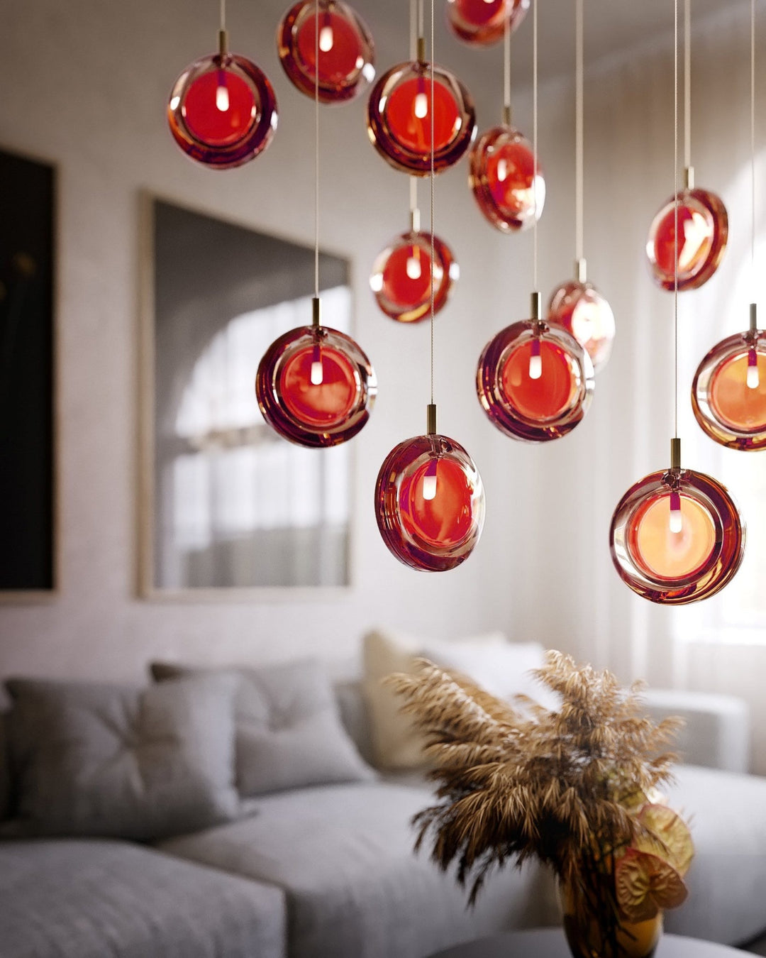 Lens Round Chandelier - Vakkerlight