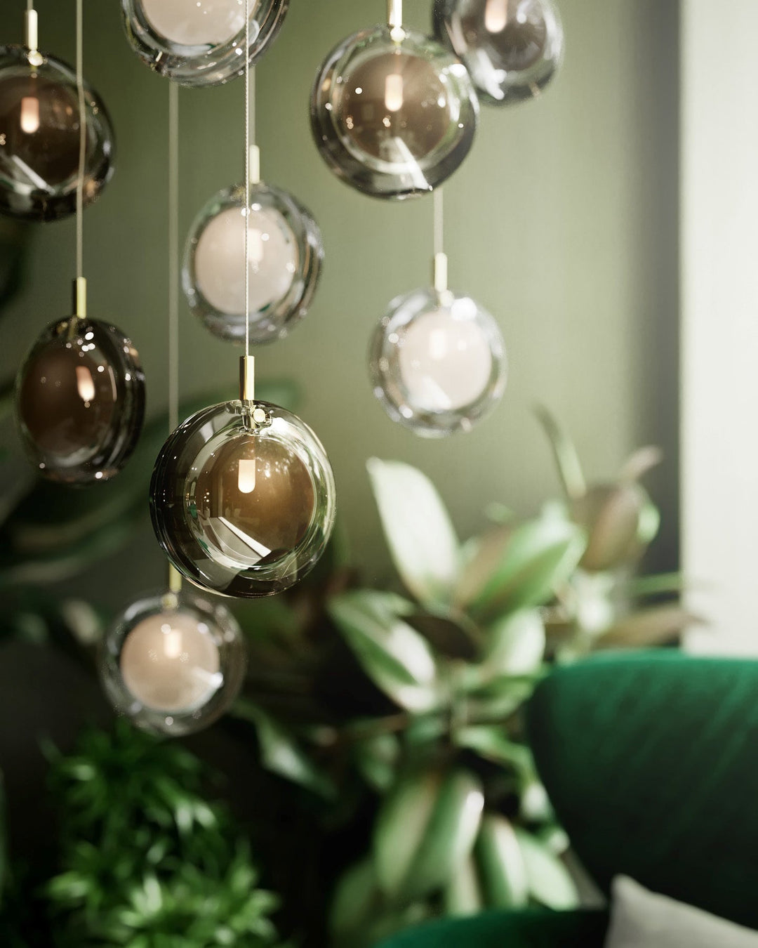 Lens Round Chandelier - Vakkerlight