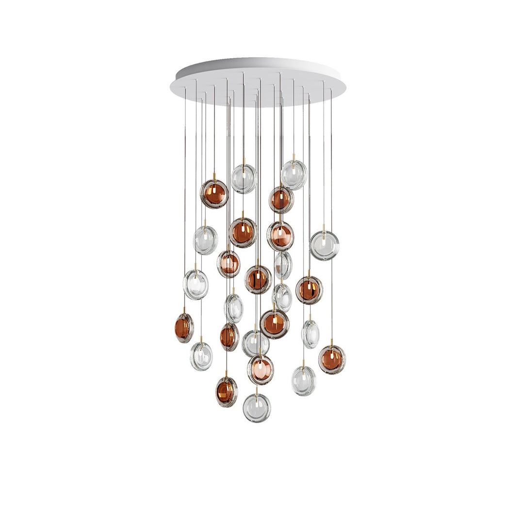 Lens Round Chandelier - Vakkerlight